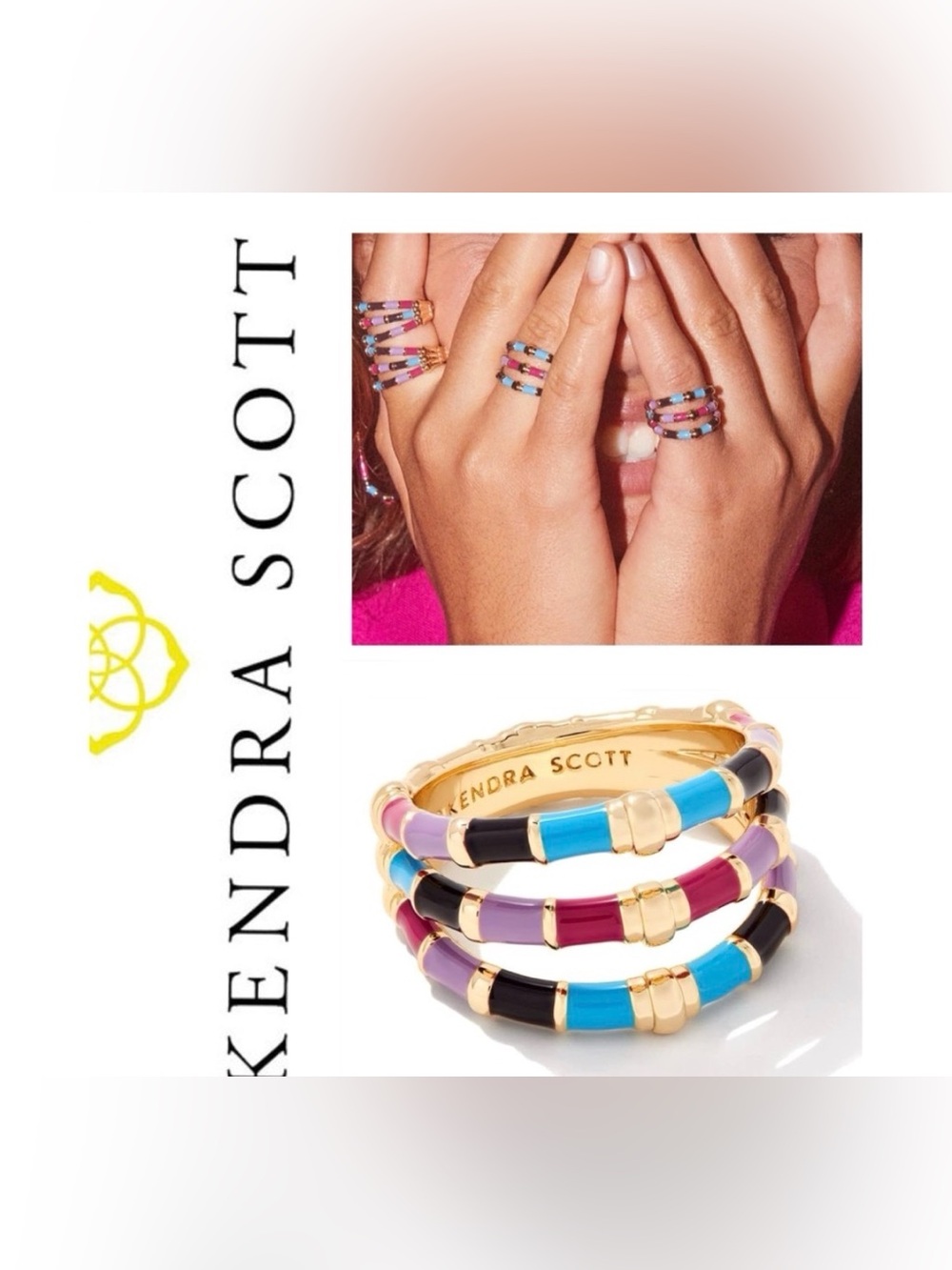 🌟🌟 Kendra Scott Triple Band Ring
